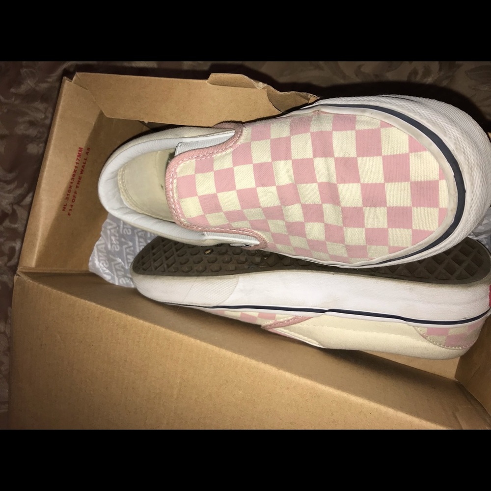 Pink slip on vans